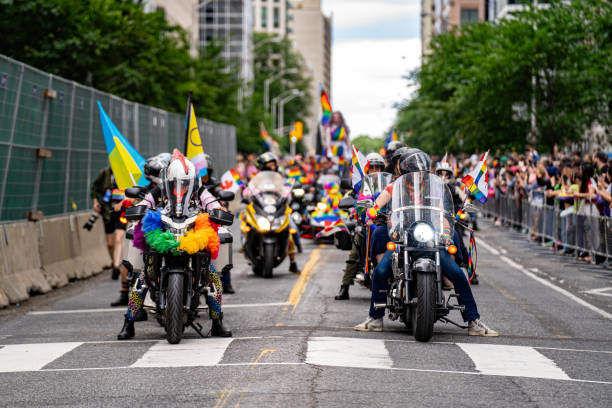 2024 Annual Pride Parade in Downtown Toronto. Toronto, Canada - Jun 30, 2024.