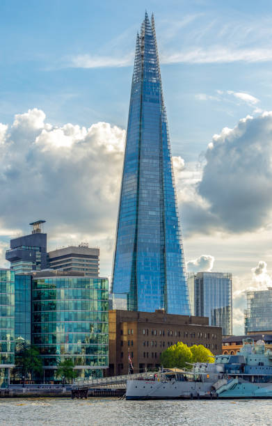 istock Shard skyscraper in Southwark at Thames river, London, UK 2160130743