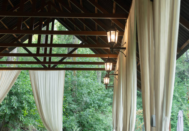 istock beautiful interior design with antique lanterns 2160141225