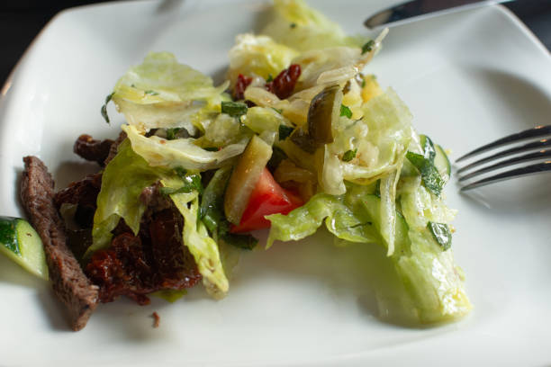 istock delicious salad on a plate 2160141265