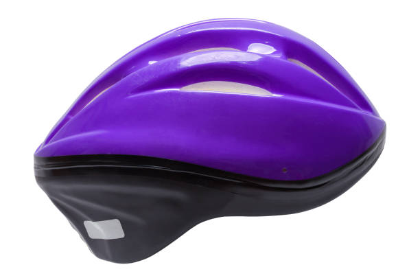 Purple Bike Helmet