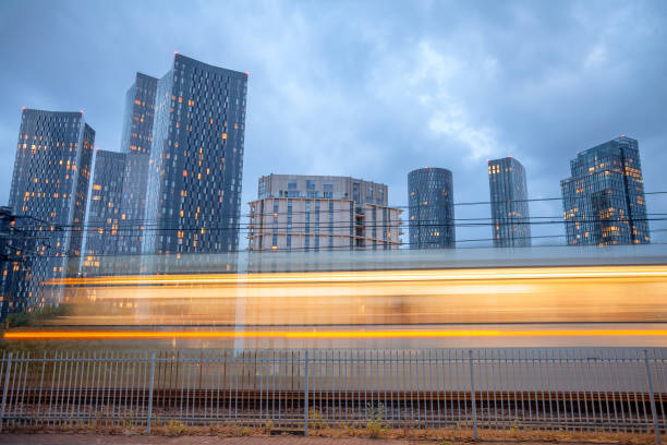 istock City Tram Manchester, England. 2160149465