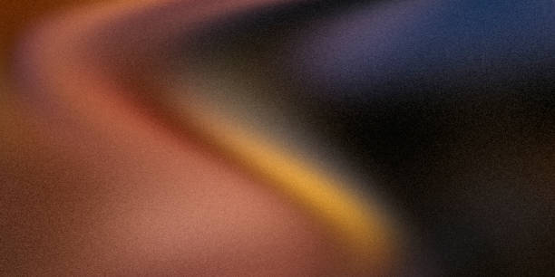 istock Dark orange golden wave, abstract background, color gradient, bokeh, rough texture, grainy noise. 2160153764