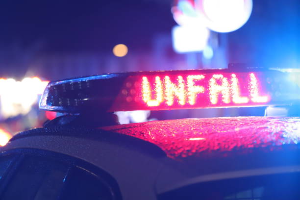 istock Blue light of a Policecar 2160157554