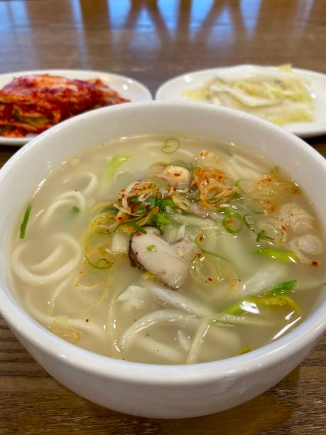 istock Korean Noodle Soup with Kimchies 2160169125