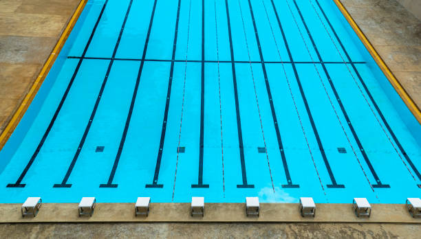 istock Aerail  top view in swimming pool background 2160183559