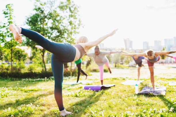 istock Yoga class outdoors 2160193006
