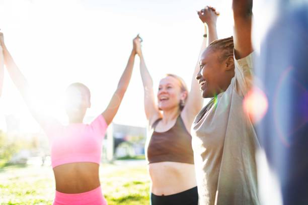 istock Yoga class outdoors 2160193231