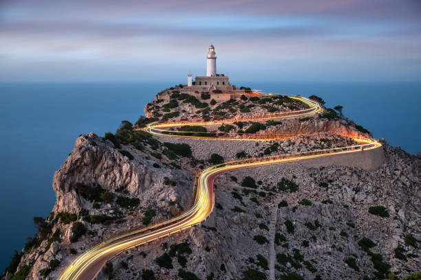 Lighthouse at Cap de Formentor, Mallorca, Balearic Islands, Spain
