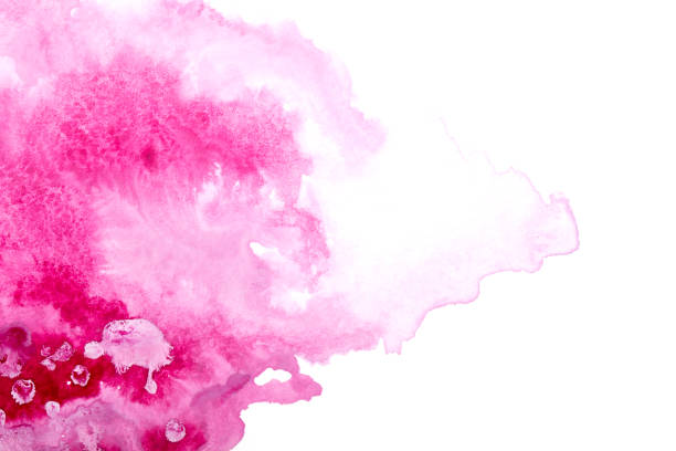 istock colorful watercolor background. hand painted by brush 2160208842