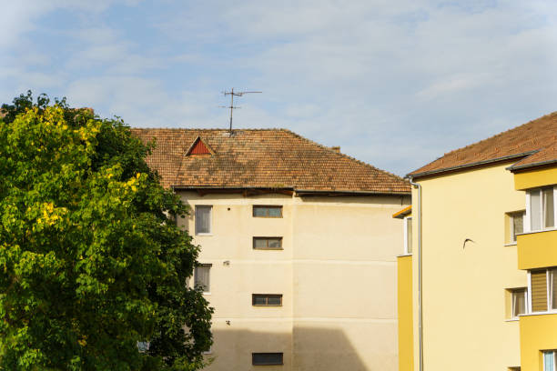Old buildings from the communist eastern european countries