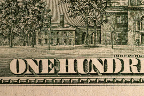 istock close-up of an old-style hundred US dollars 2160214302