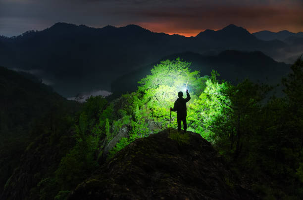 istock Outdoor Jungle Exploration Lighting 2160215306