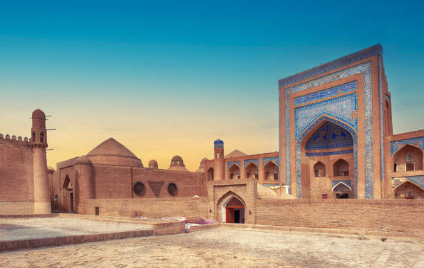 istock Ancient Architecture of Khiva, Uzbekistan 2160217384