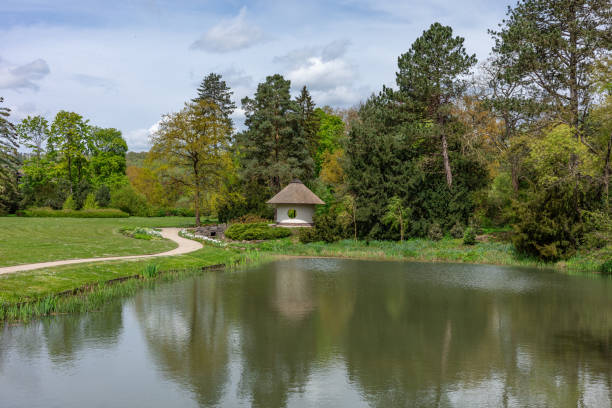 istock Garden in Bad Pyrmont in Germany 2160217811
