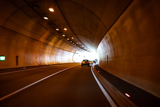 istock Traffic on highway in tunnel , Germany 2160217823