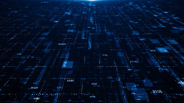 istock Technology business corporate digital AI abstract particles clean presentation broadcast background 2160218319