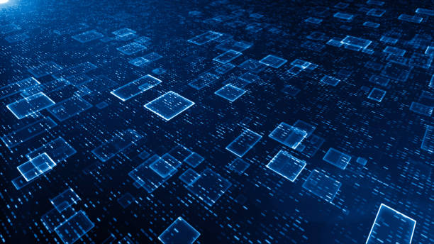 istock Technology business corporate digital AI abstract particles clean presentation broadcast background 2160218333