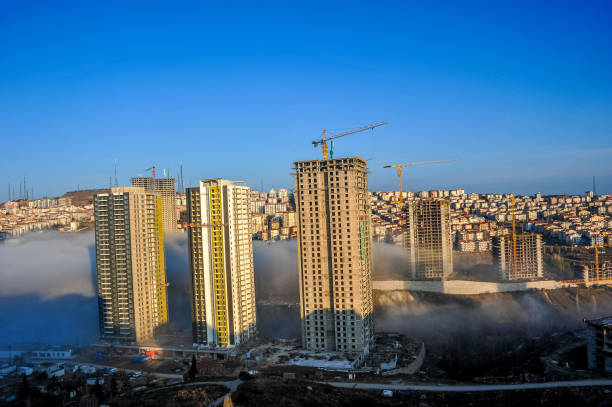 istock Skyscrapers built in Dikmen Valley 2160225376