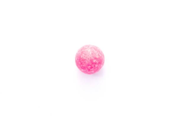 One tasty bubble gum isolated on white