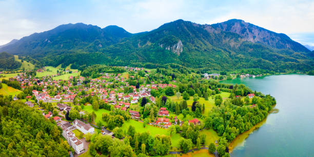 istock Kochel am See town at Kochelsee Lake 2160232008