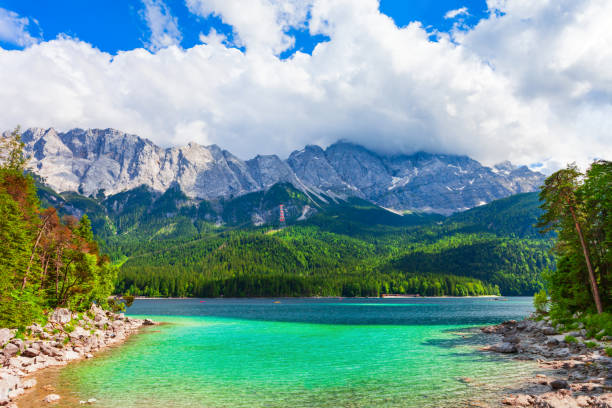 istock Eibsee lake in Bavaria, Germany 2160233794