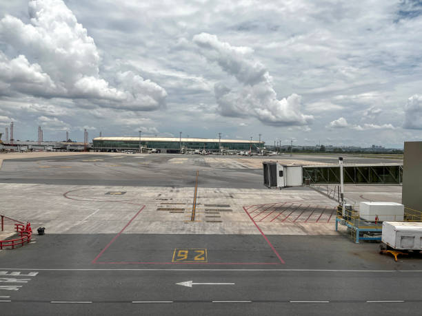 istock Sao Paulo GRU airport apron 2160238569