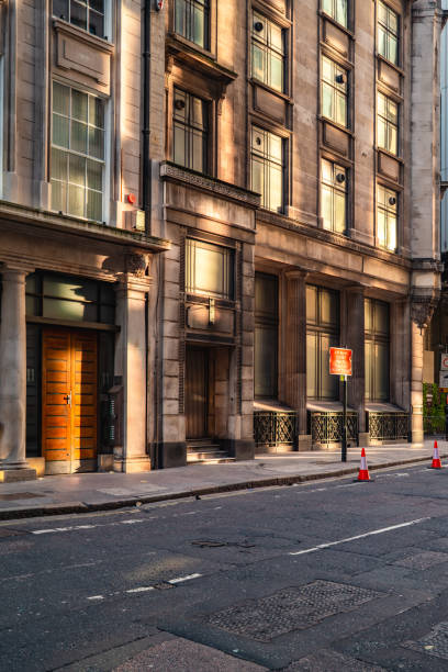 istock A Road Closed warning sign on a street in central London, UK 2160242995