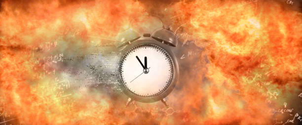 istock A Clock In The Eye Of The Storm 2160245269