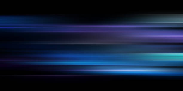 istock Linear Colorful Techno Background Illustration with Copy Space speed line 2160252538