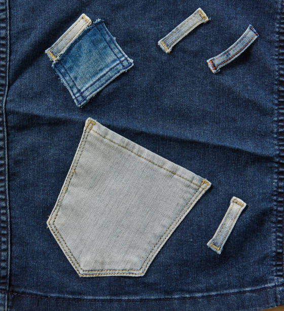 istock Piece of jeans fabric style. 2160254661