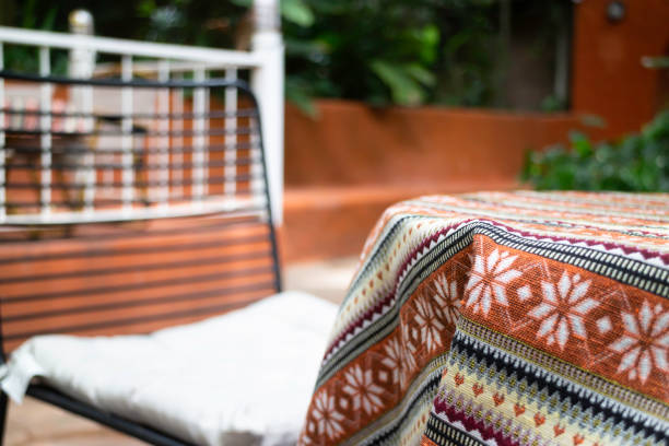 istock A coffee shop terrace with tables and chairs 2160260315