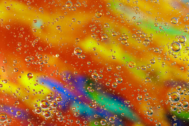 istock Colorful background with bubbles. Abstract background. Close up. 2160270268