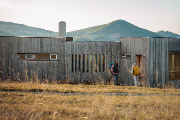 istock Couple leaving home for hiking 2160272689