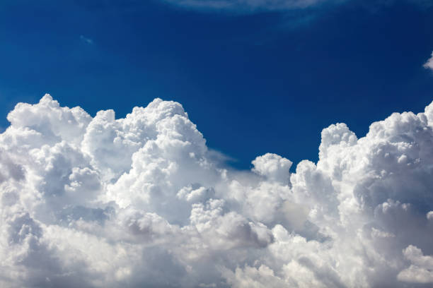 istock Closeup, cumulus clouds. Blue sky in background. 2160275924
