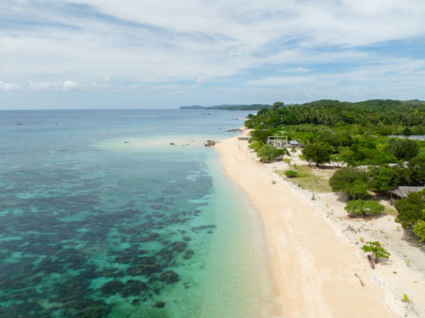 istock White beach in Santa Fe, Tablas, Romblon. Philippines. 2160282978