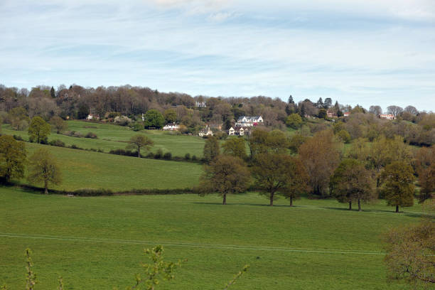 istock Beautiful Spring landscape, near Sevenoaks, Kent 2160289316