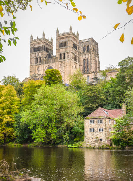 istock Durham Cathedral viewed from River Wear, Durham, England, UK 2160301799