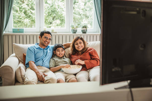 istock Happy family spending time together 2160305455