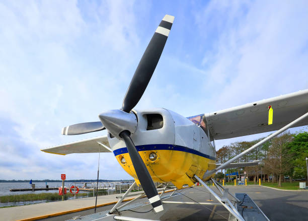 Close Up of a Seaplane