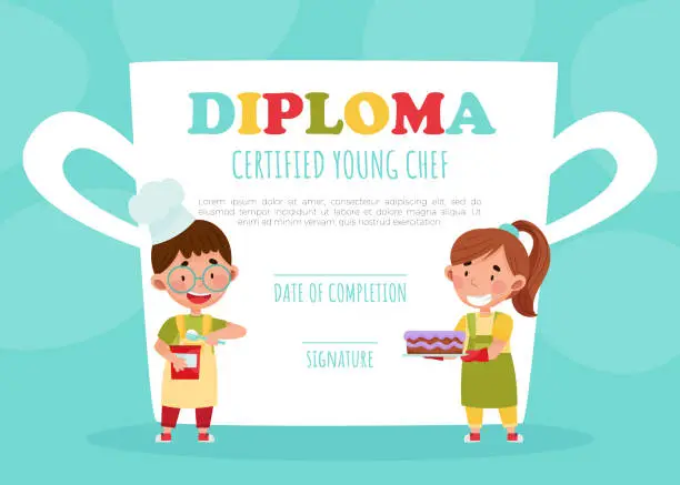 Free cookery template certificate illustrations Download free stock Free cookery template certificate illustrations Download free stock