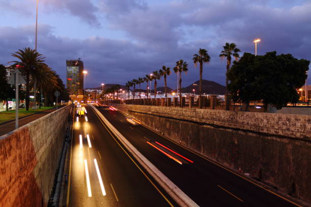 istock Night view of Las Palmas de Gran Canaria 2160308126