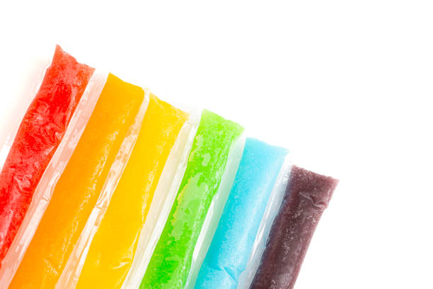 istock Frozen Ice Pop Popsicle Isolated on a White Background 2160309867