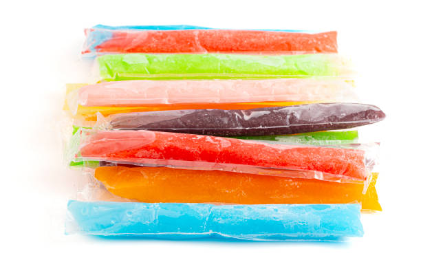 istock Frozen Ice Pop Popsicle Isolated on a White Background 2160309884