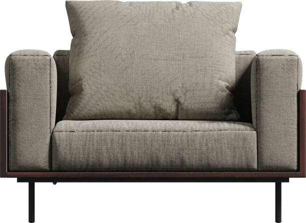 istock Front view of armchair 2160312091