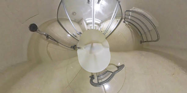 Shower head in the bathroom
