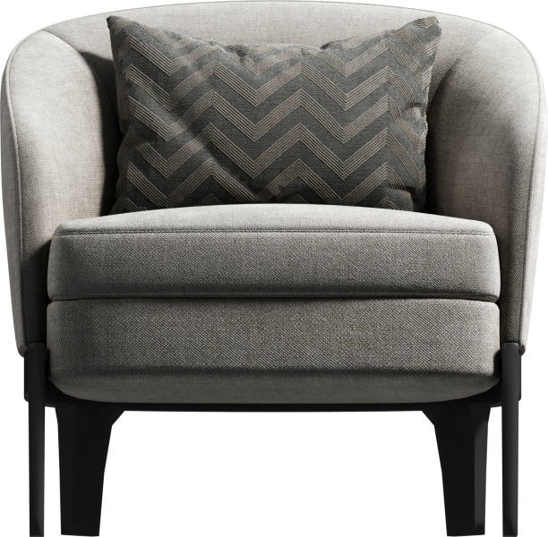 istock Front view of armchair 2160314569
