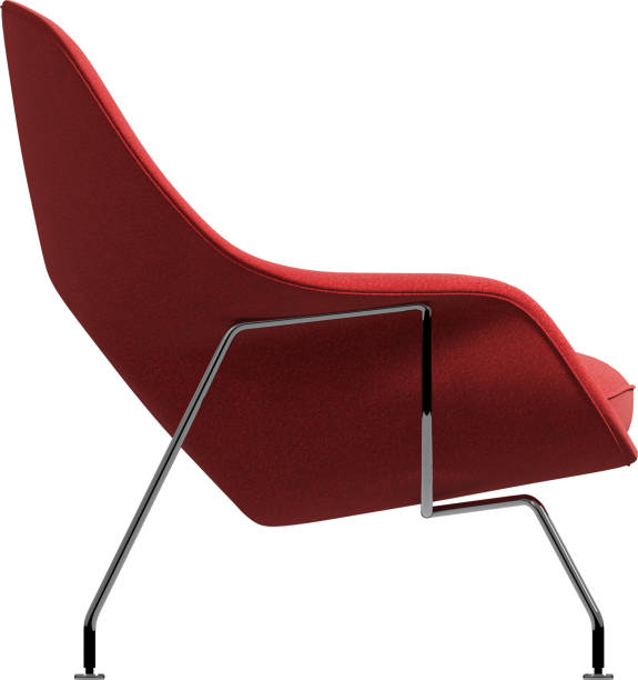 istock Side view of red armchair 2160314615