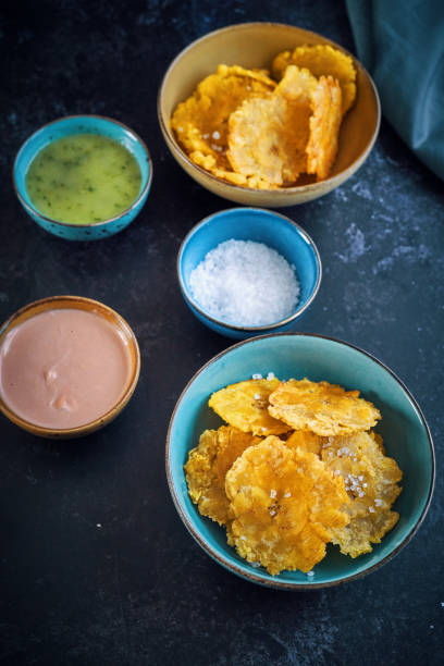 istock Tostones Puerto Rican Fried Plantains 2160321363