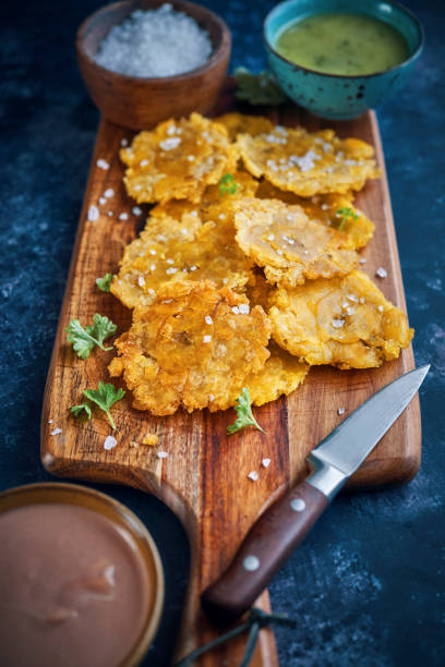 istock Tostones Puerto Rican Fried Plantains 2160321529